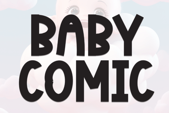 Baby Comic: A Friendly Display Font for Modern Editorial Design