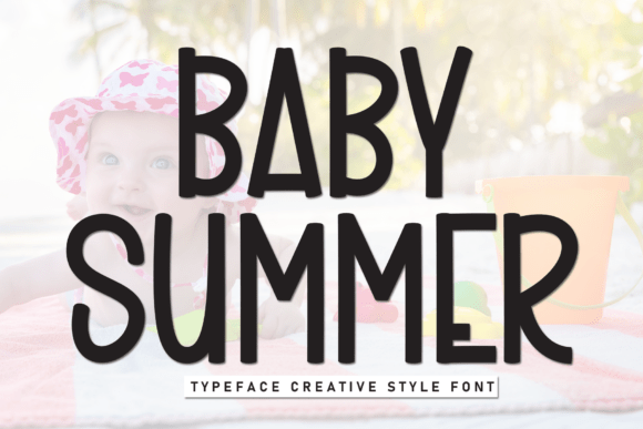 Baby Summer: A Neat Display Font for Relaxed Editorial Design
