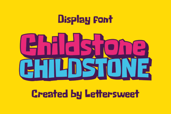Childstone: The Bold Display Font for Scroll-Stopping Campaigns