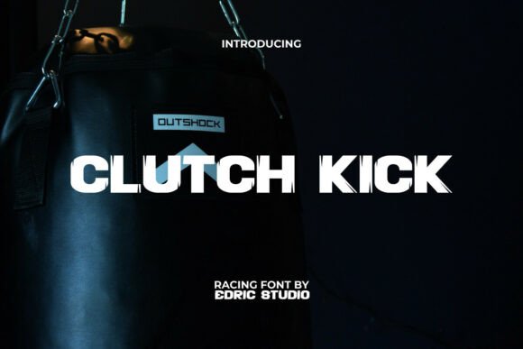 Clutchkick: A Bold Display Typeface for Modern Editorial Design