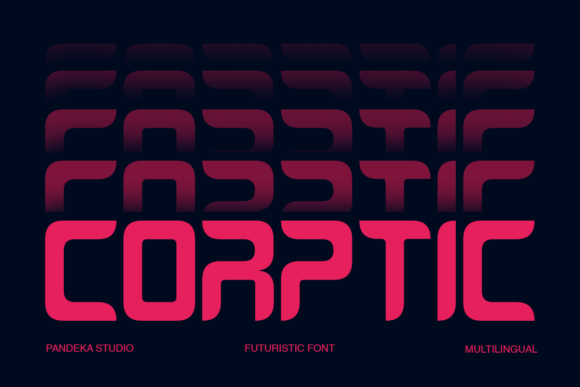Corptic: The Futuristic Display Font for Modern Design