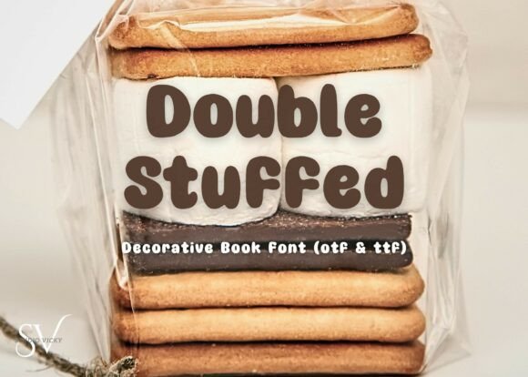 Double Stuffed: The Bold Typeface for Vibrant Editorial Design