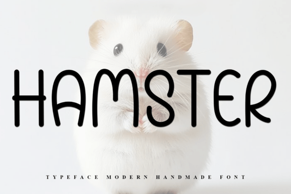 Hamster: The Perfect Handmade Display Font for Warm Digital Brands