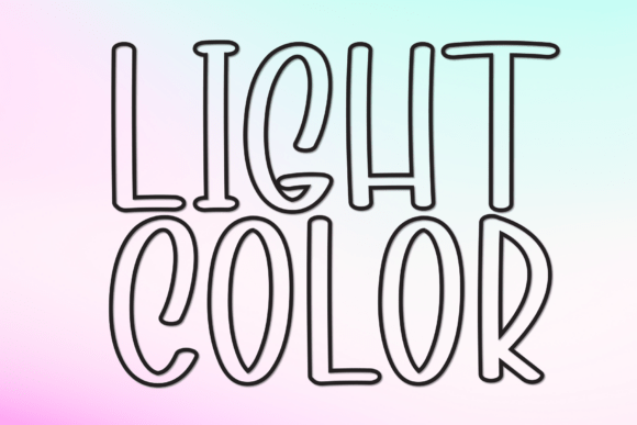 Light Color Font for Modern Campaign Headlines