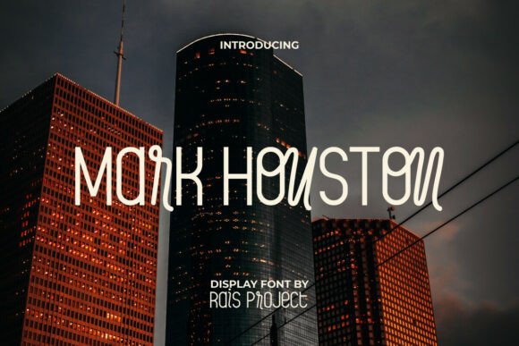 Markhouston: The Perfect Display Typeface for Handmade Brands