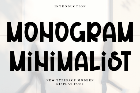 Monogram Minimalist: A Warm Display Font for Small Business Branding