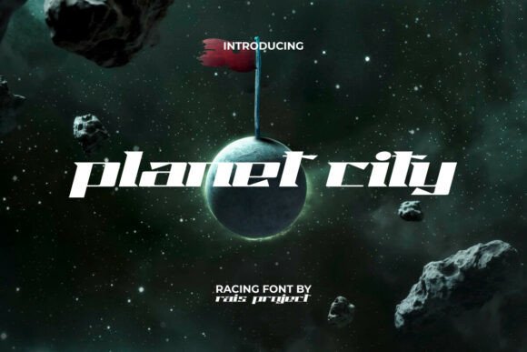 Planet City: A Dynamic Typeface for Modern Editorial Design