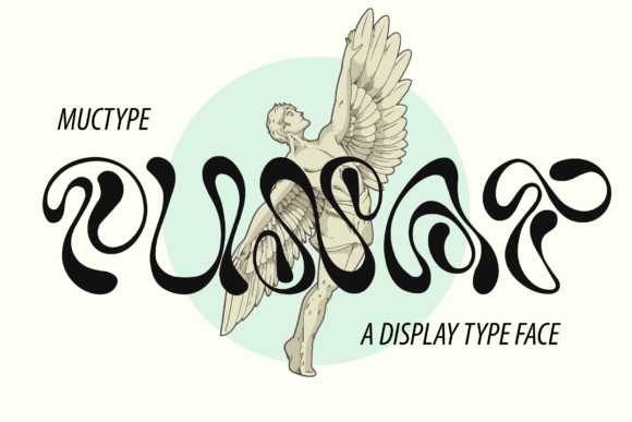 Punat: A Surreal Display Font for Unique Branding