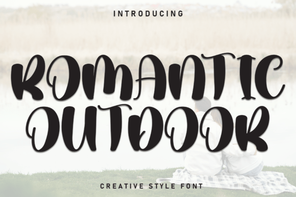 Romantic Outdoor: The Handwritten Display Font for Editorial Design