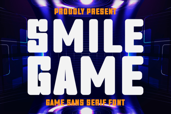Smile Game: The Bold Font for Dynamic Brand Identity