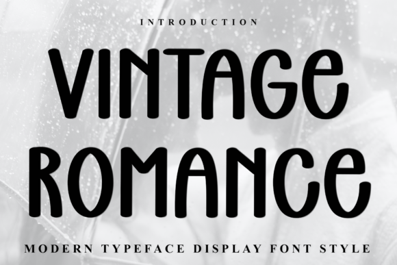 Vintage Romance Font for Elegant Editorial Design