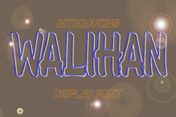 Walihan Regular for Bold Campaign Headlines and Brand Impact